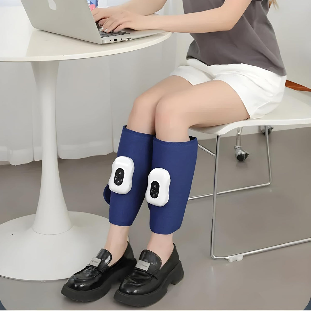 Cordless leg and calf massager pair – photo 4