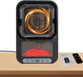 Portable fireplace heater with flame effect – photo 1