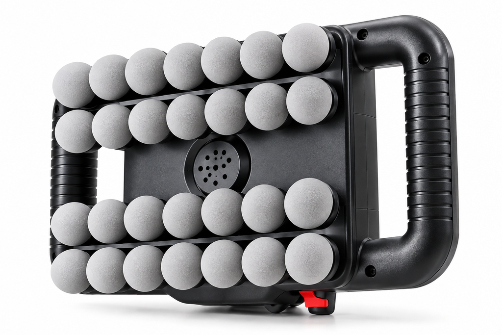 28-head handheld fascia massager – photo 1