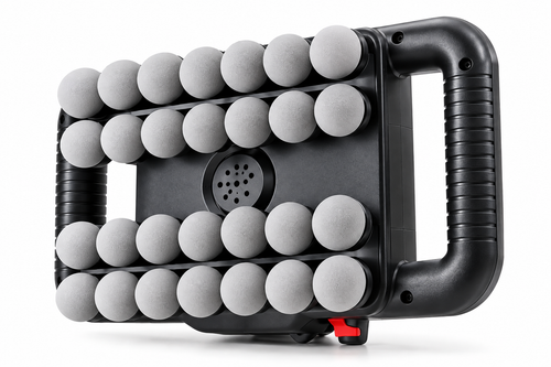 28-head handheld fascia massager – photo 1