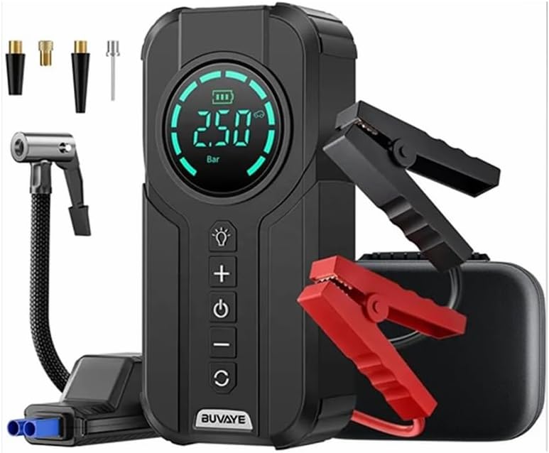 HiMK 4-in-1 jump starter and tyre inflator – photo 3