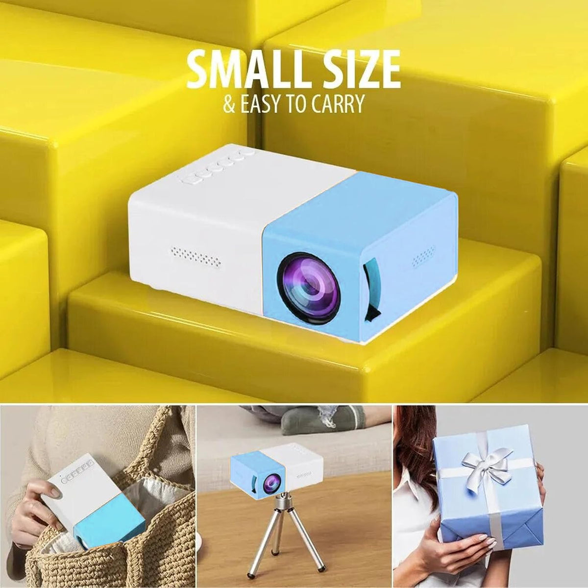 Portable mini LED projector – photo 5
