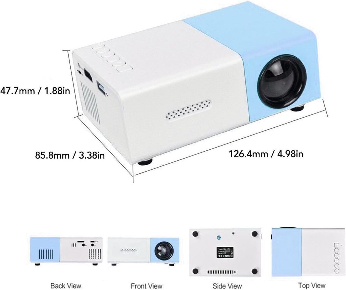 Portable mini LED projector – photo 3