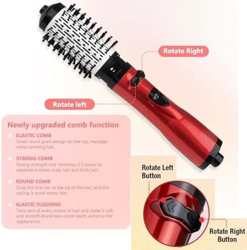 Rotating hot air styler brush – photo 2