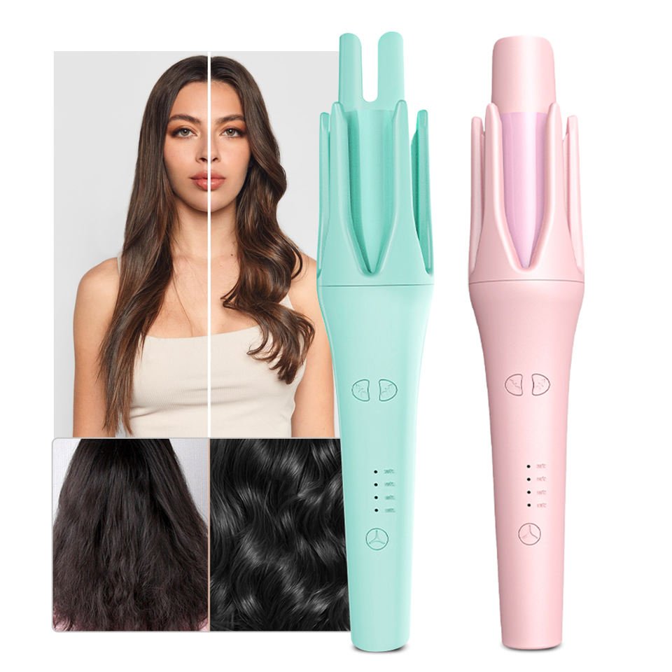 Automatic rotating hair curler – photo 1