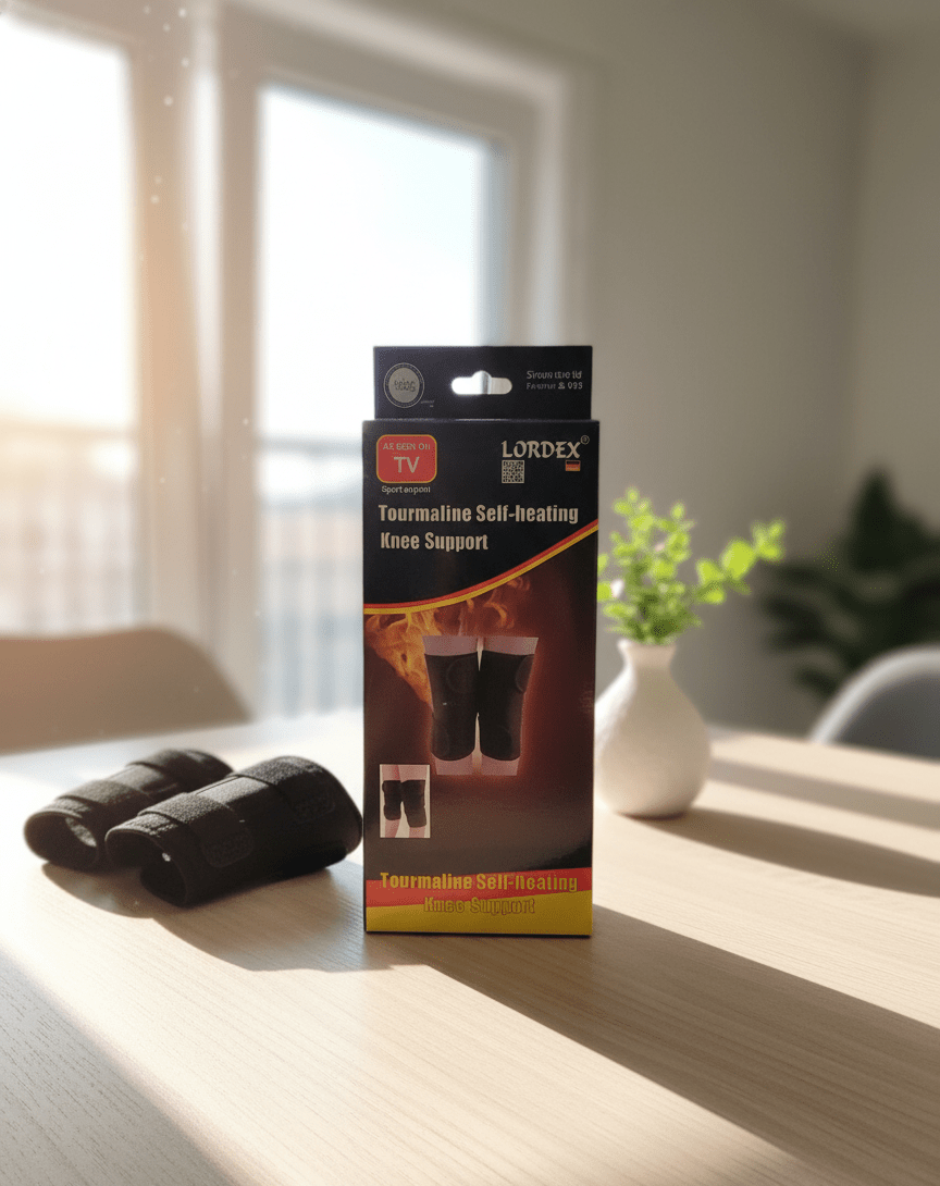 Self-heating knee support wrap – photo 2