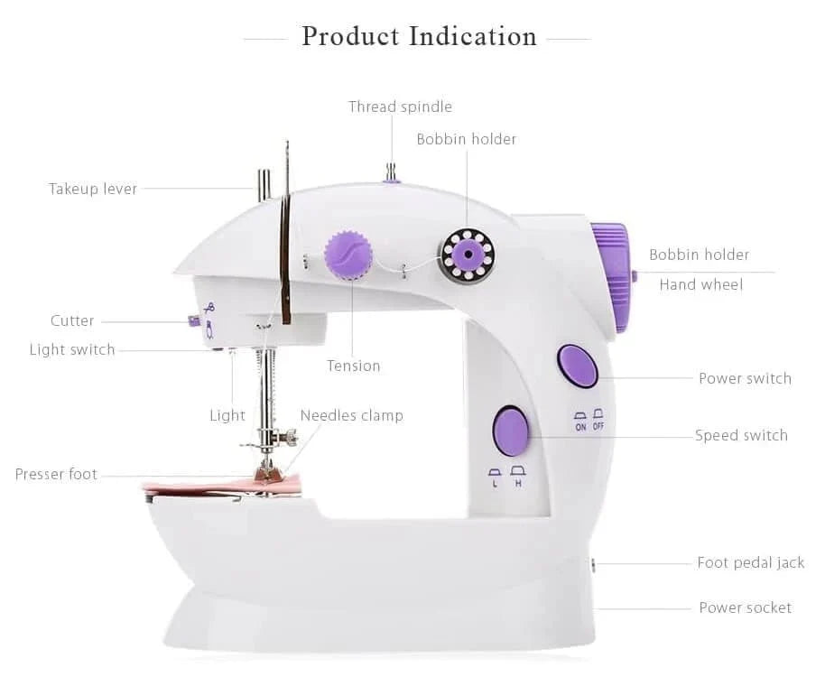 Mini portable sewing machine – photo 4