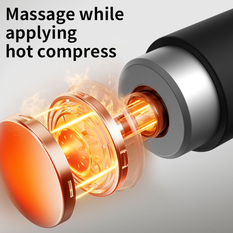Heat and cold percussion massage gun – photo 3