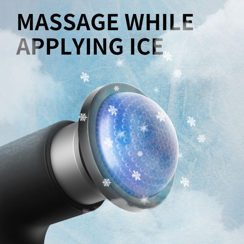 Heat and cold percussion massage gun – photo 4