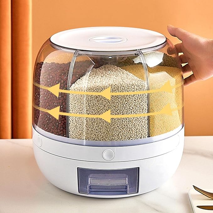 Rotating rice and grain dispenser – photo 3
