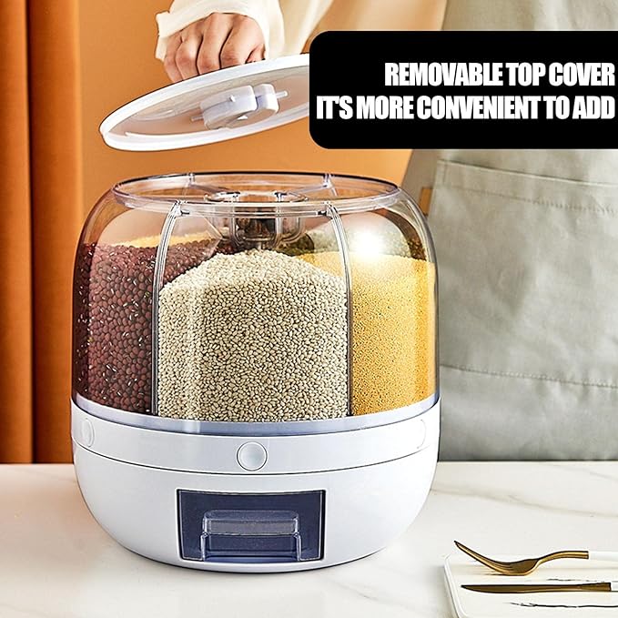 Rotating rice and grain dispenser – photo 5