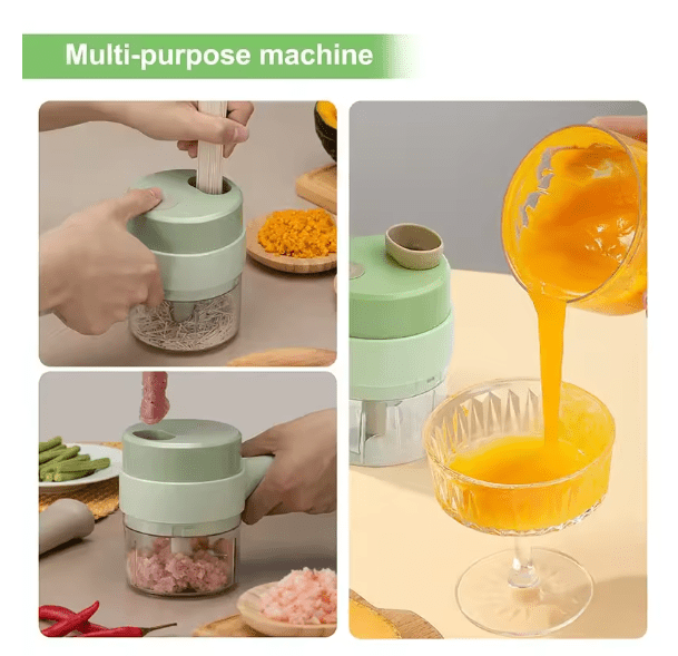 Wireless mini food chopper – photo 2
